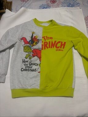 THE GRINCH COLOR BLOCK SWEATSHIRT